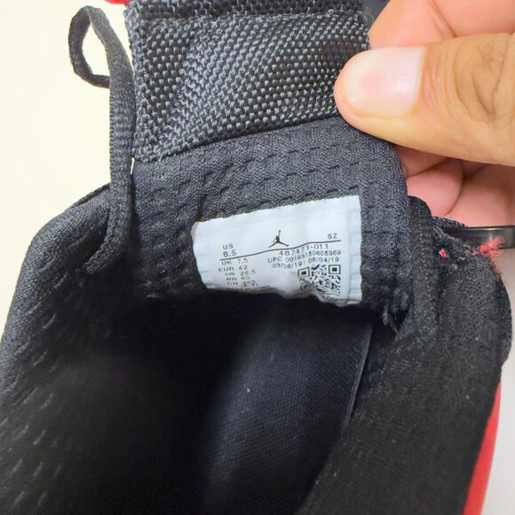 Air Jordan 14 Retro Gym Red Size 8.5 Toro 487471-011 - Picture 8 of 8